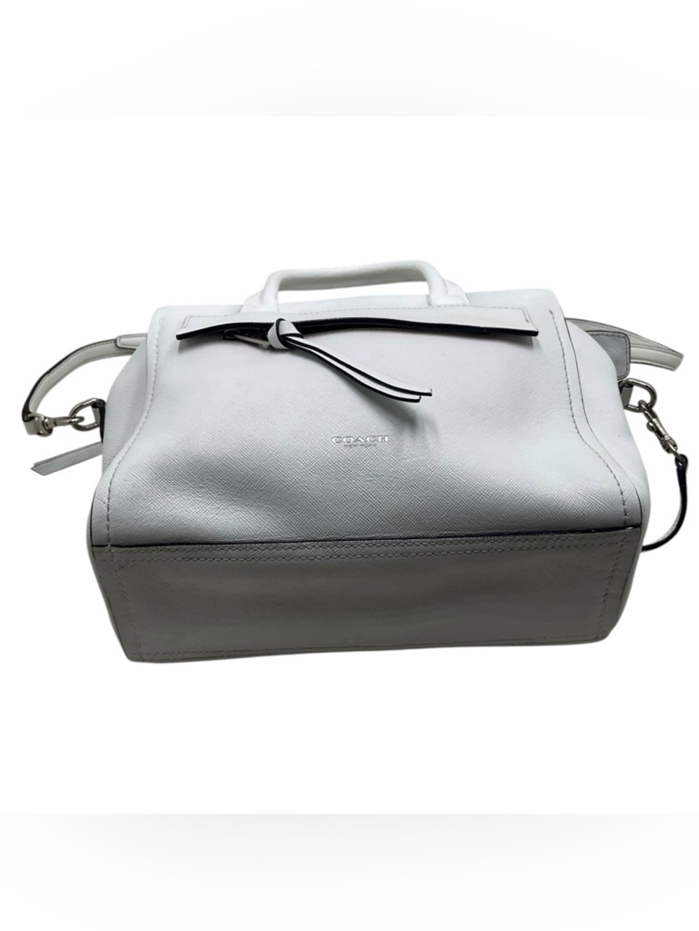{COACH} Bleecker Mini Riley Carryall Crossbody in Saffiano Leather - Picture 7 of 16